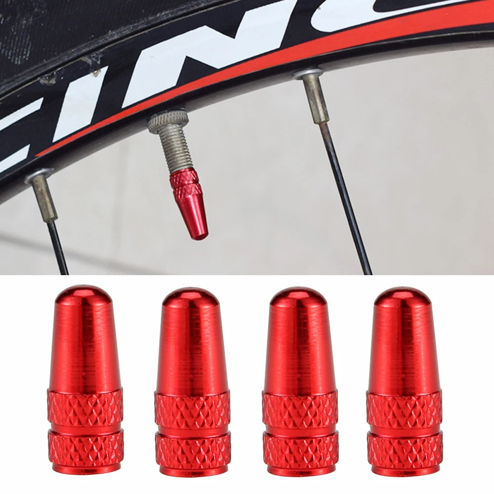 4 Pcs/Set Bicycle Tire Valve Cap