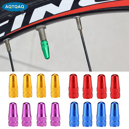 4 Pcs/Set Bicycle Tire Valve Cap